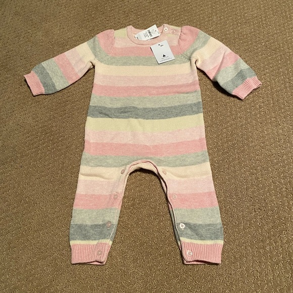 GAP Other - NWT Baby Gap striped sweater one piece